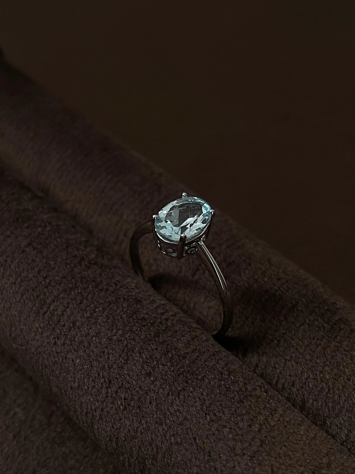 Anillo Marquise Topacio