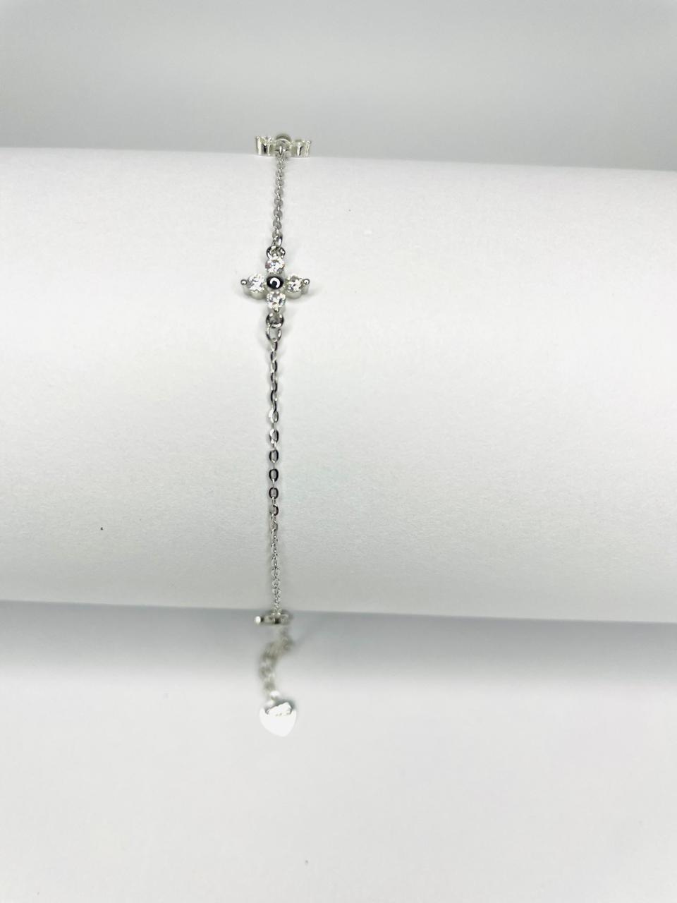 Pulsera Flor Moissanita