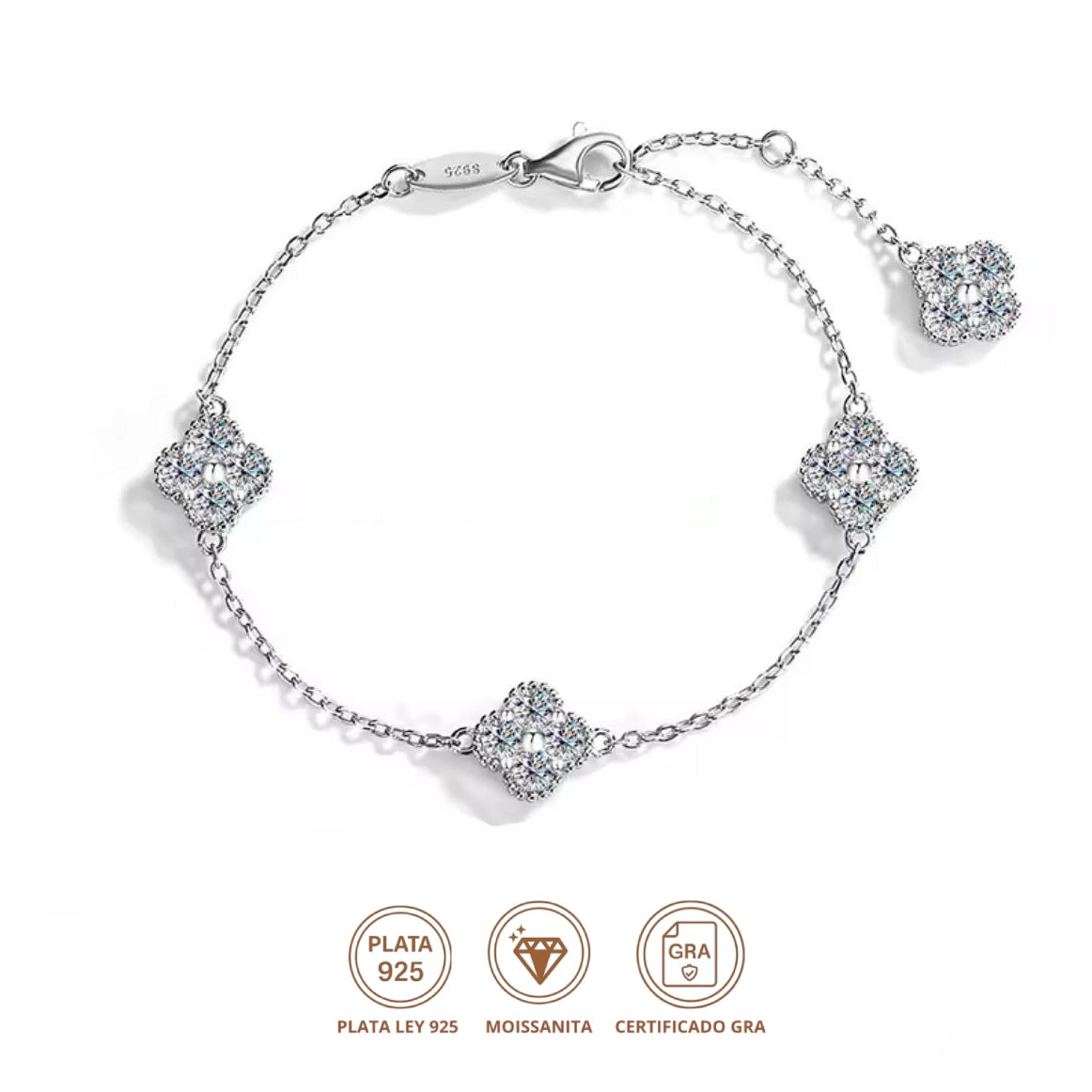 Pulsera Magic moissanita