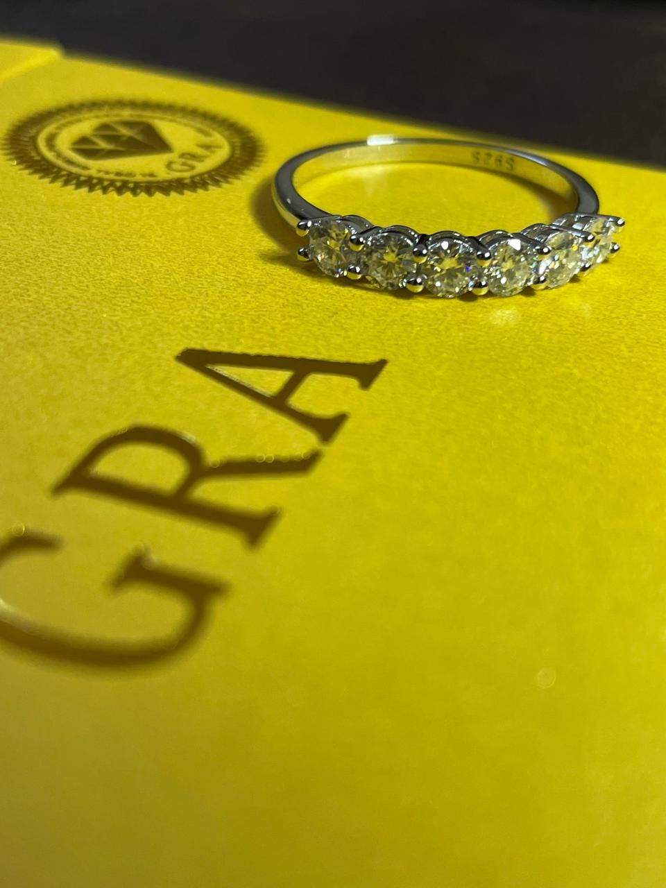 Anillo Eternal Moissanita