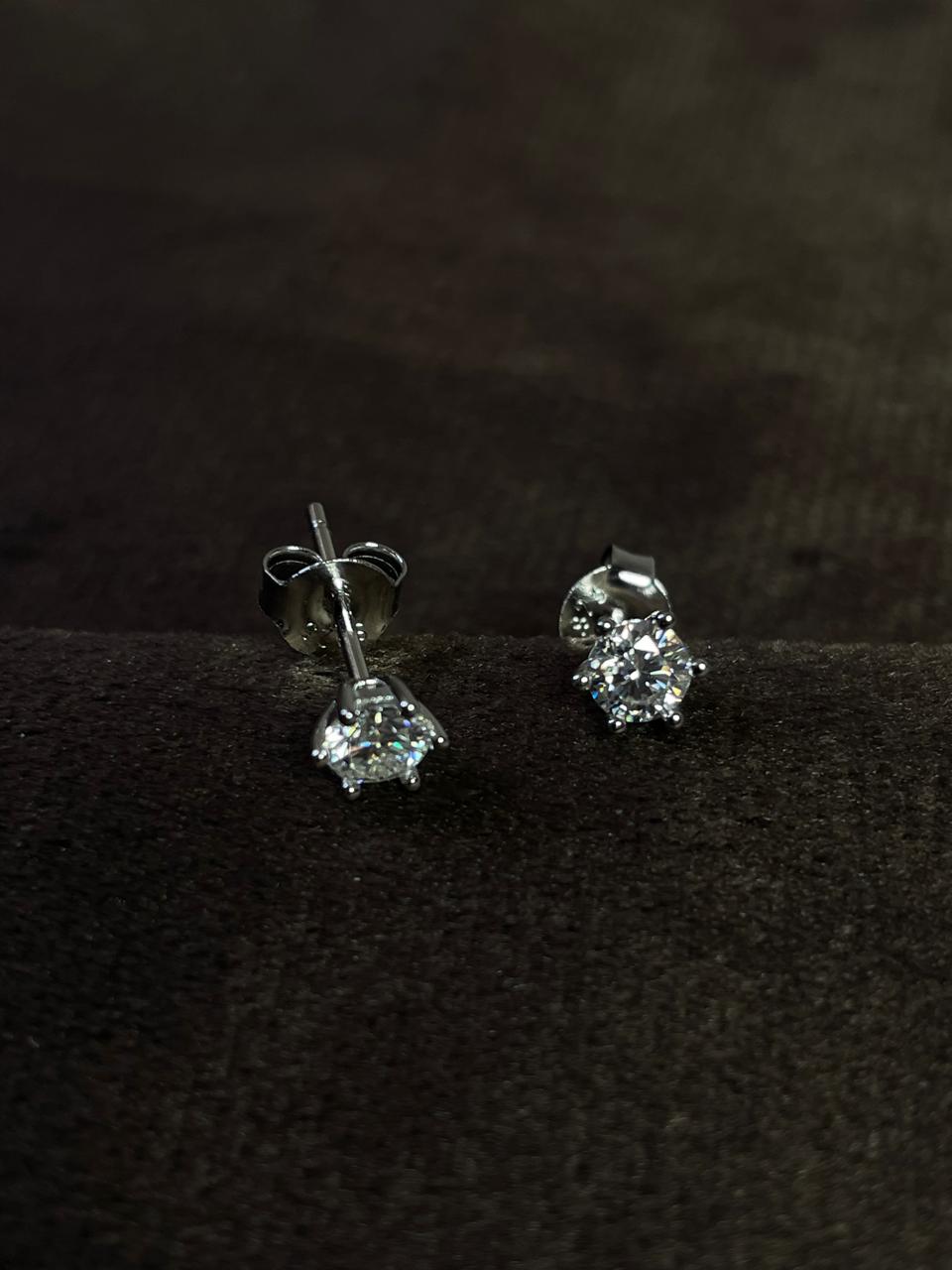 Aretes Lúmina Moissanita