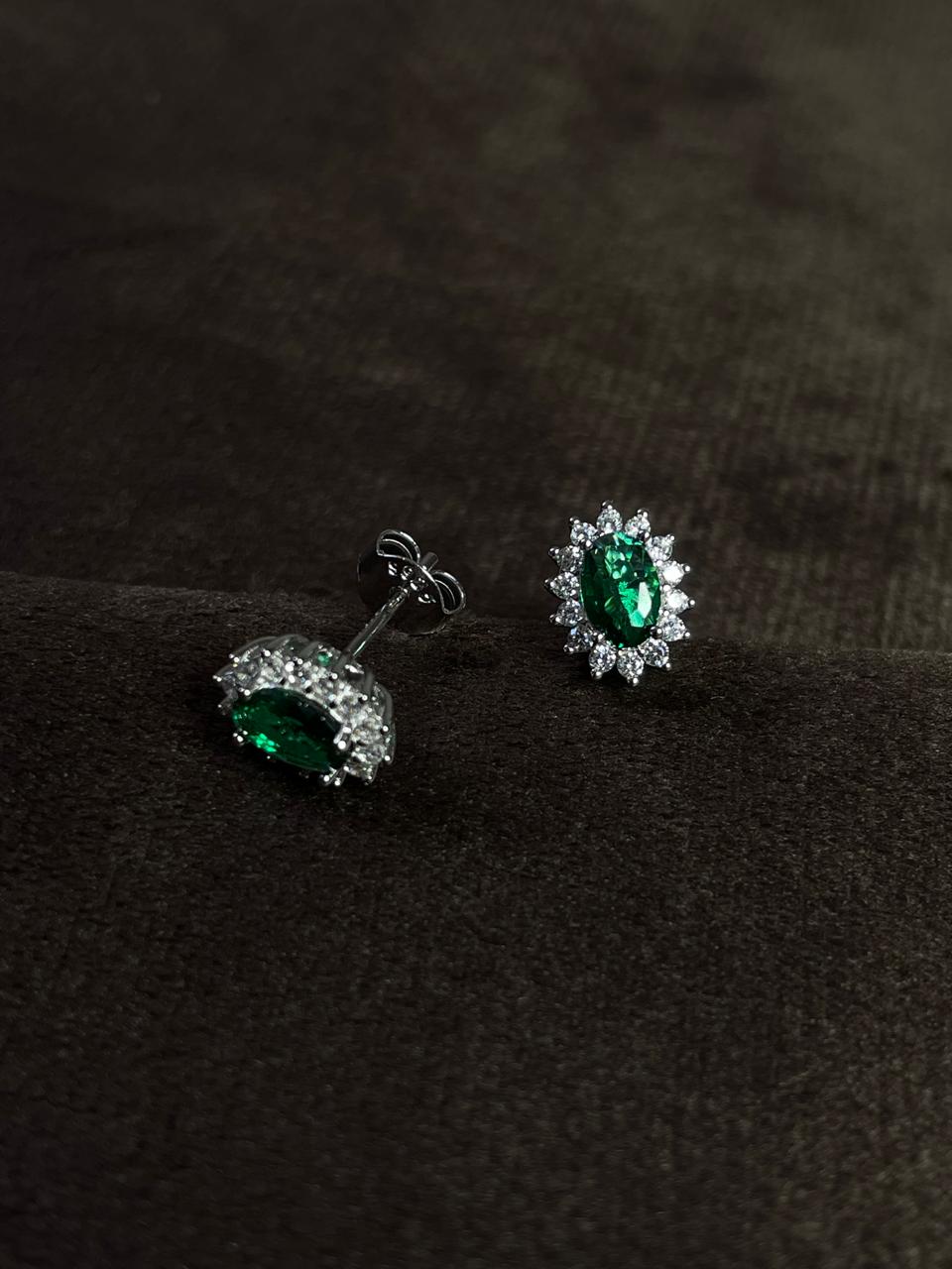 Aretes Princesse Esmeralda Lab