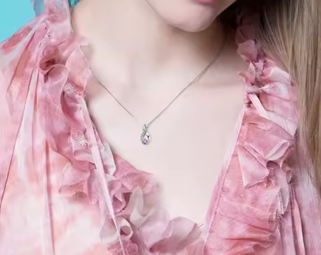 Collar Infinite Amatista