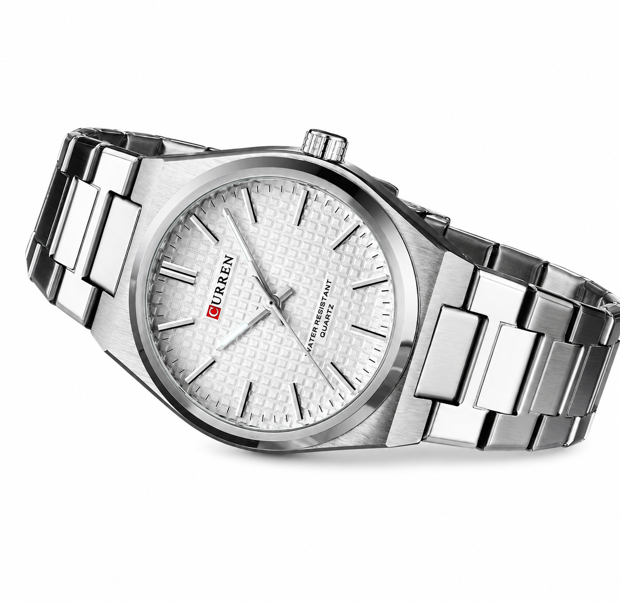 Reloj Curren Plateado Dial Silver 8439