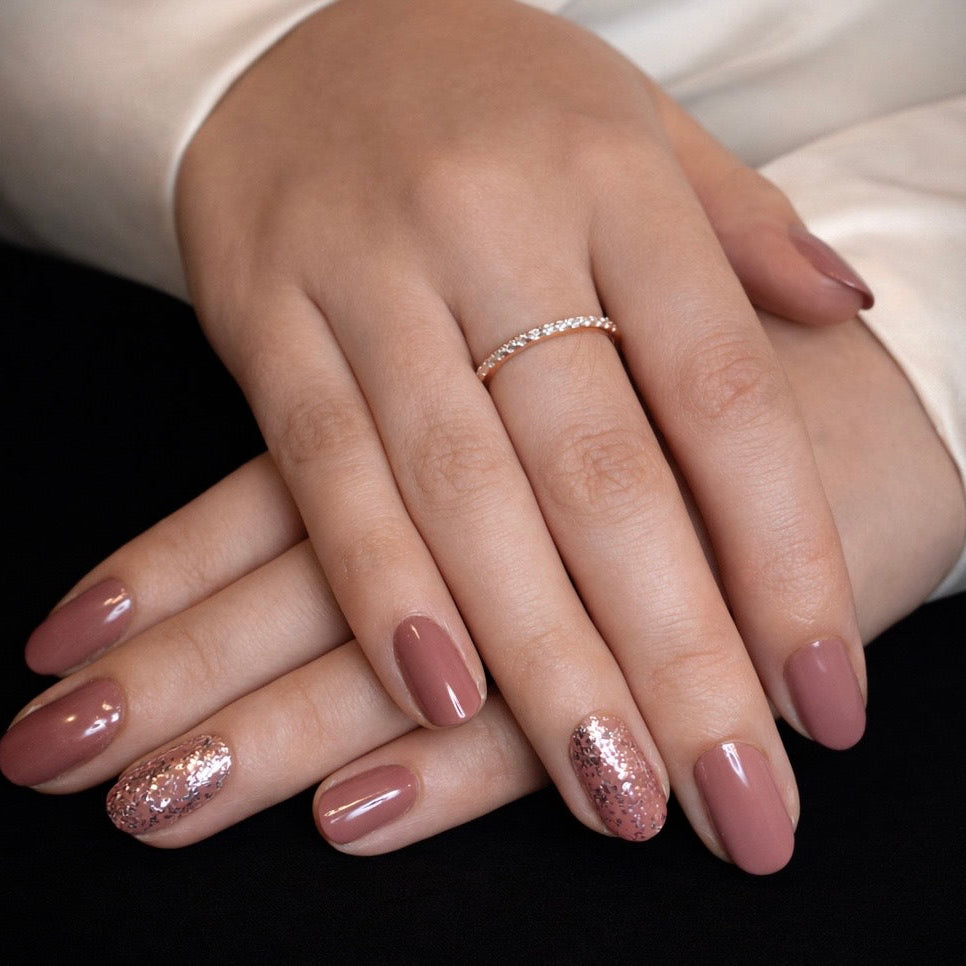 Anillo Aurora Rose Gold Moissanita