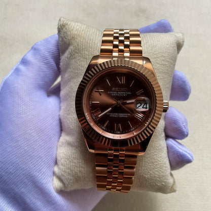 Reloj Seikomod dial chocolate