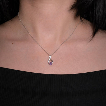 Collar Infinite Amatista
