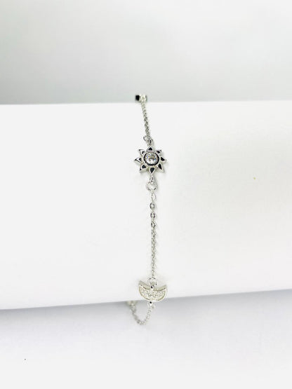 Pulsera Luna y Estrella