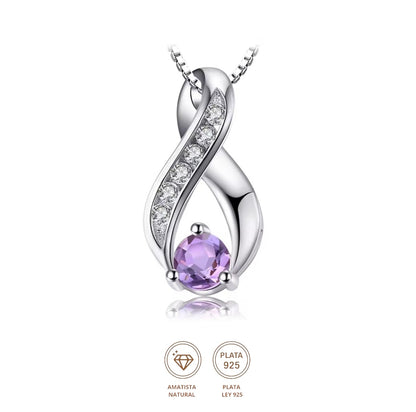 Collar Infinite Amatista