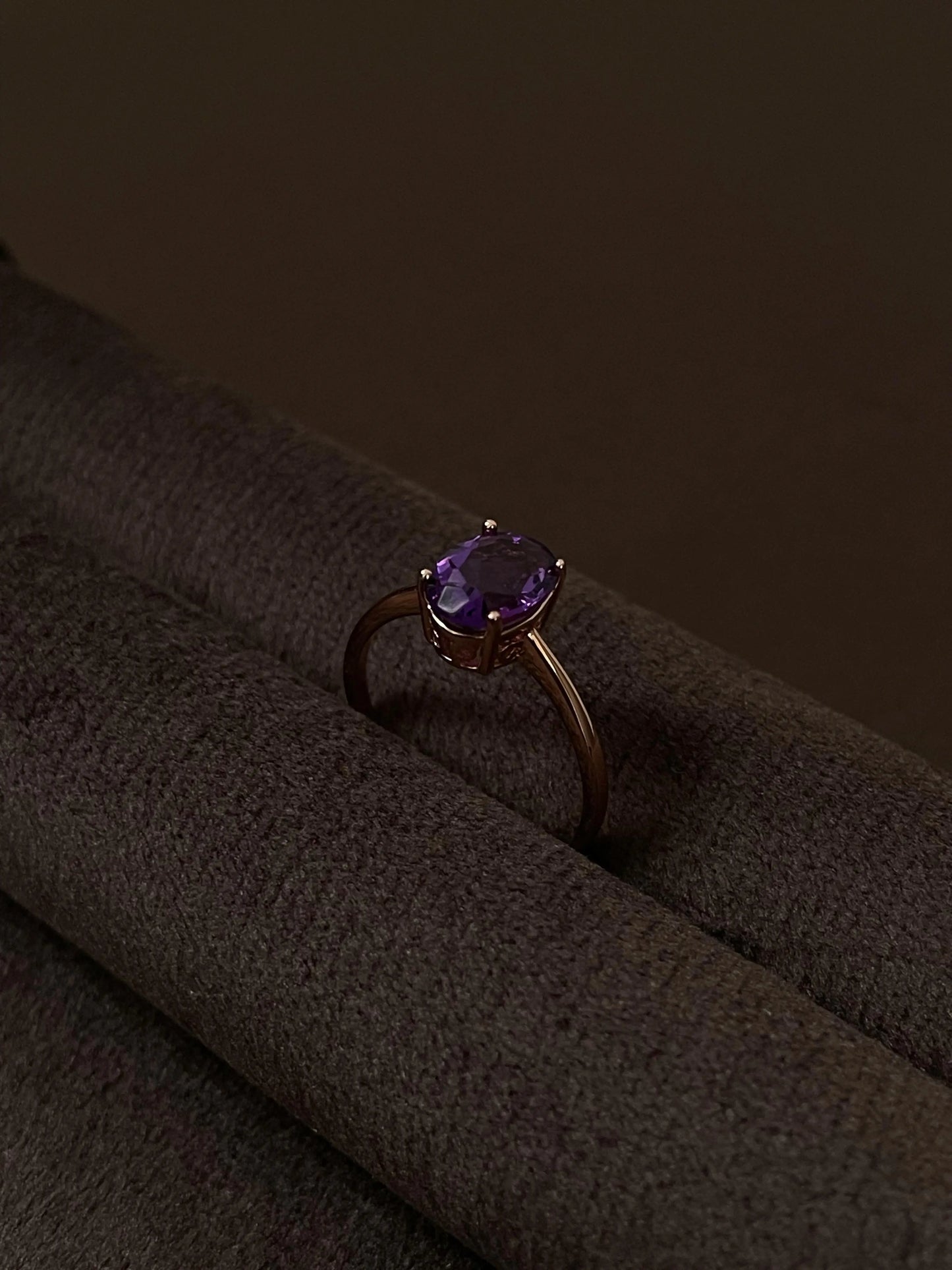 Anillo Marquise Gold Amatista