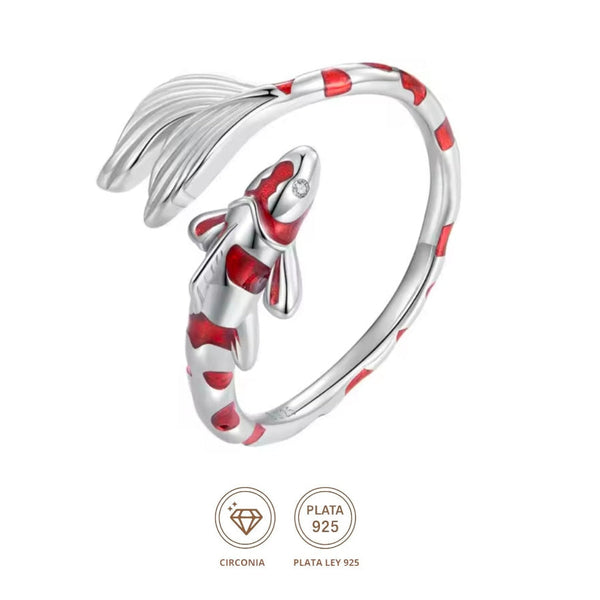 Anillo Pez Koi