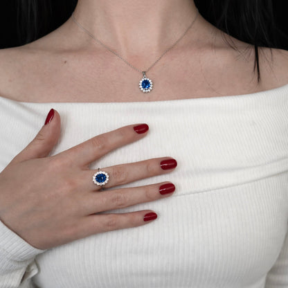 Anillo Princesse Zafiro