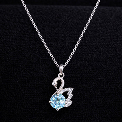 Collar Cisne Moissanita