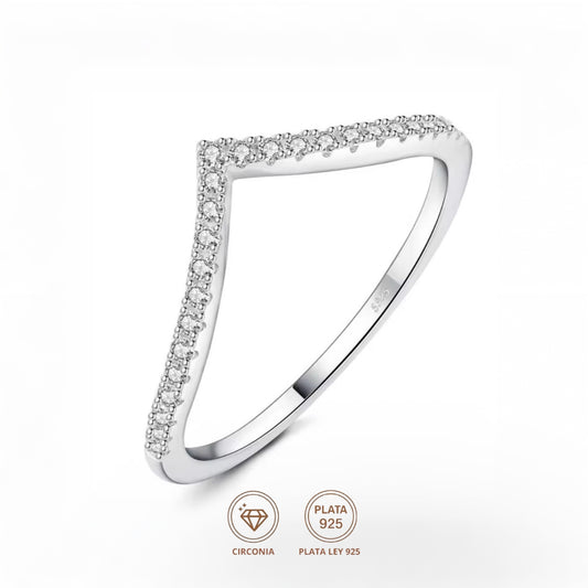 Anillo Vittoria Silver