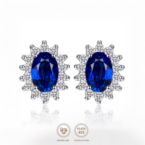 Aretes Princesse Zafiro