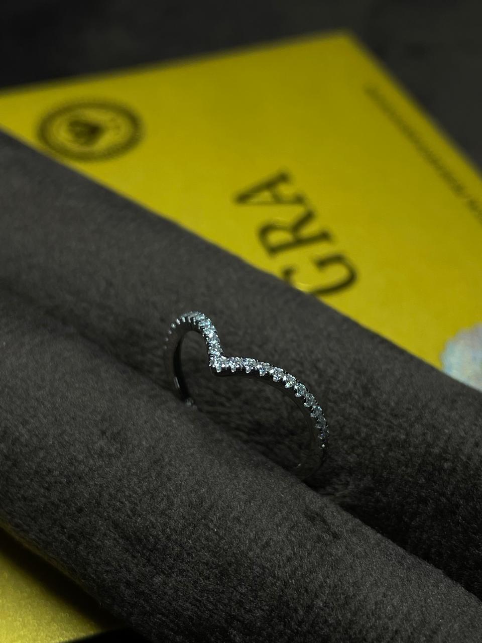 Anillo Vittoria Silver Moissanita