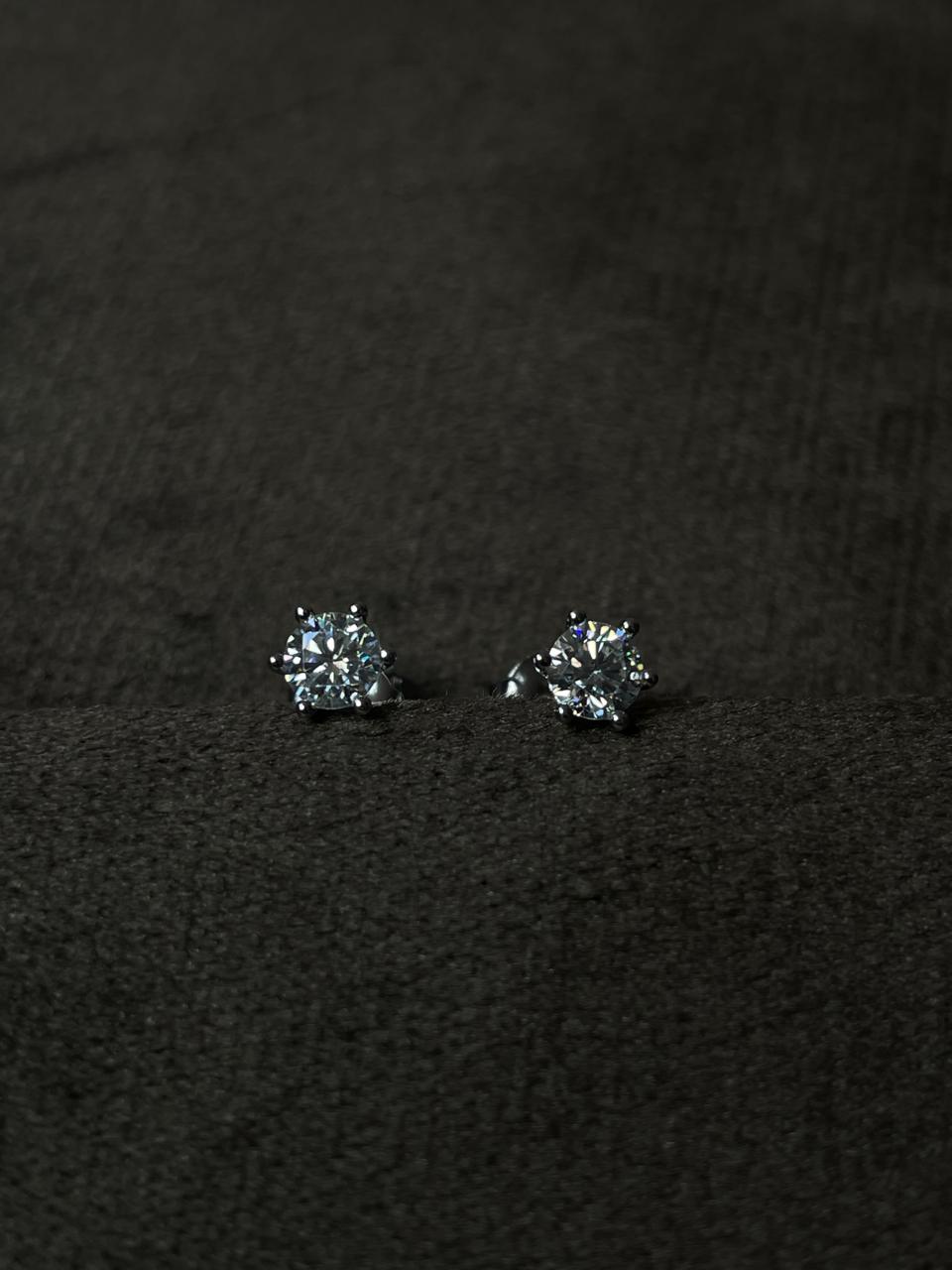 Aretes Lúmina Moissanita