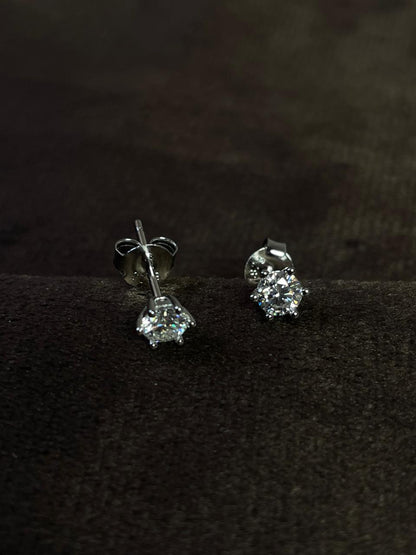 Aretes Lúmina Moissanita