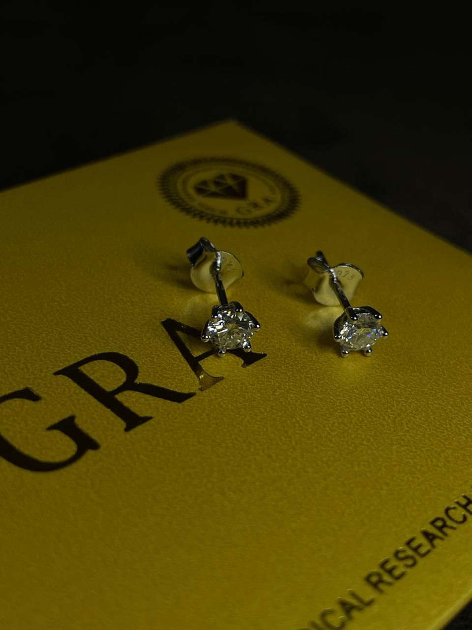 Aretes Lúmina Moissanita