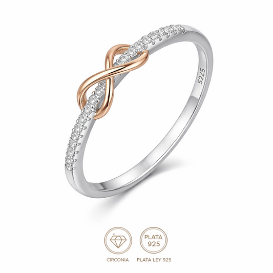 Anillo Infinite Rose