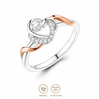 Anillo Promesa de Corazón
