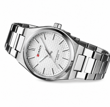 Reloj Curren Plateado Dial Silver 8439
