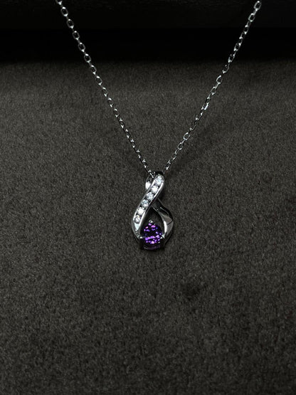 Collar Infinite Amatista