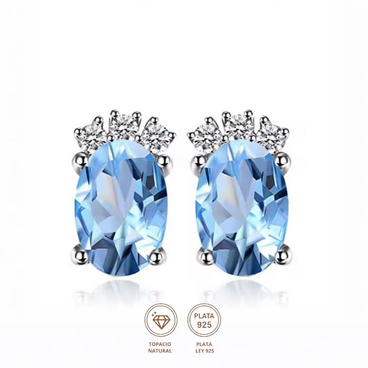 Aretes Ovoid Topacio