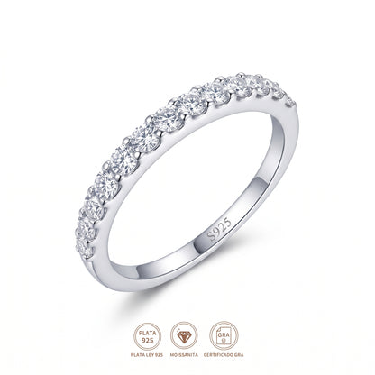 Anillo Aurora Moissanita