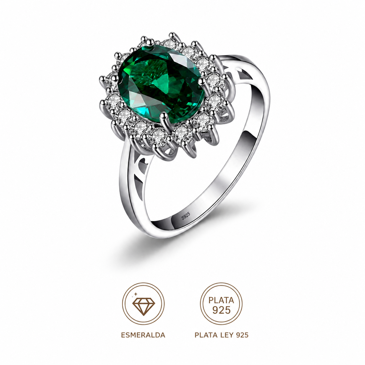 Anillo Princesse Esmeralda LAB
