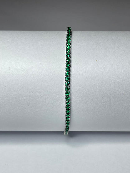 Pulsera Tenis verde