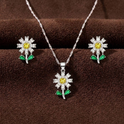 Conjunto flor margarita