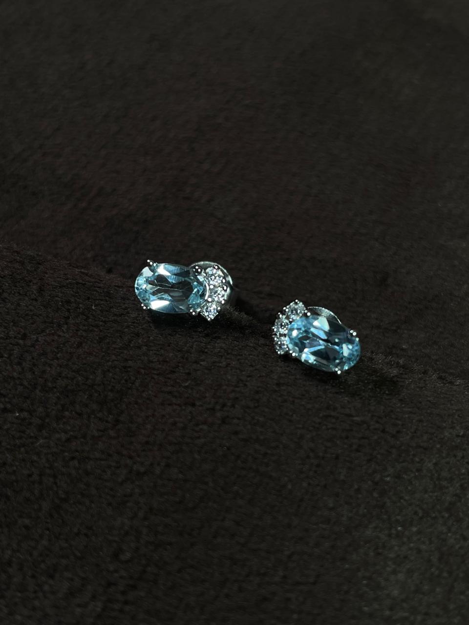 Aretes Ovoid Topacio