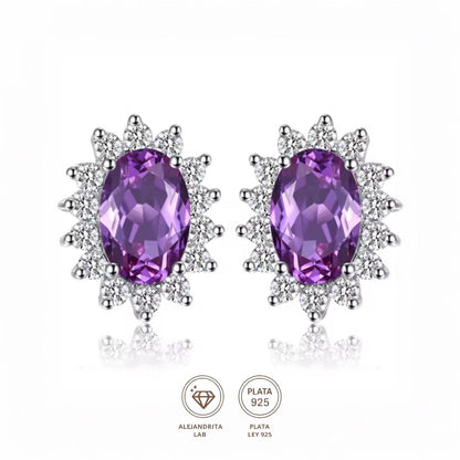 Aretes Princesse Alejandrita lab