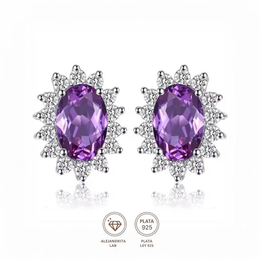 Aretes Princesse Alejandrita lab