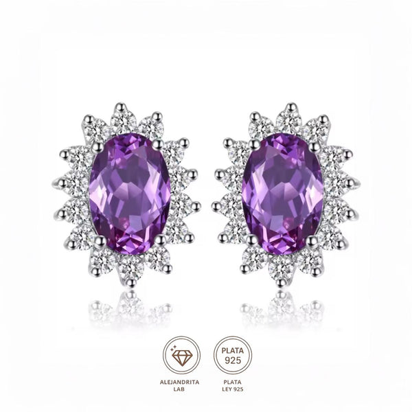 Aretes Princesse Alejandrita lab