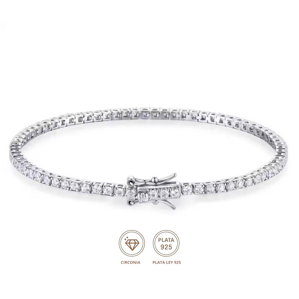 Pulsera tenis 3mm