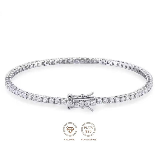 Pulsera tenis 3mm
