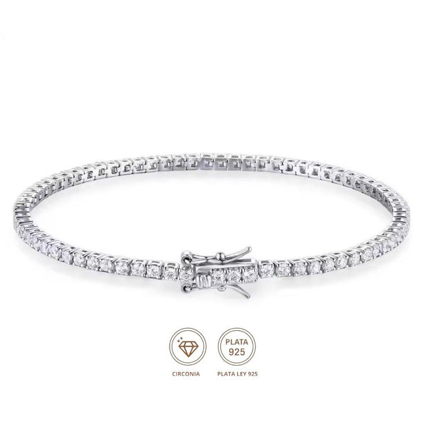 Pulsera tenis 3mm