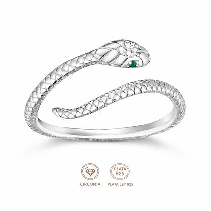 Anillo Serpiente White