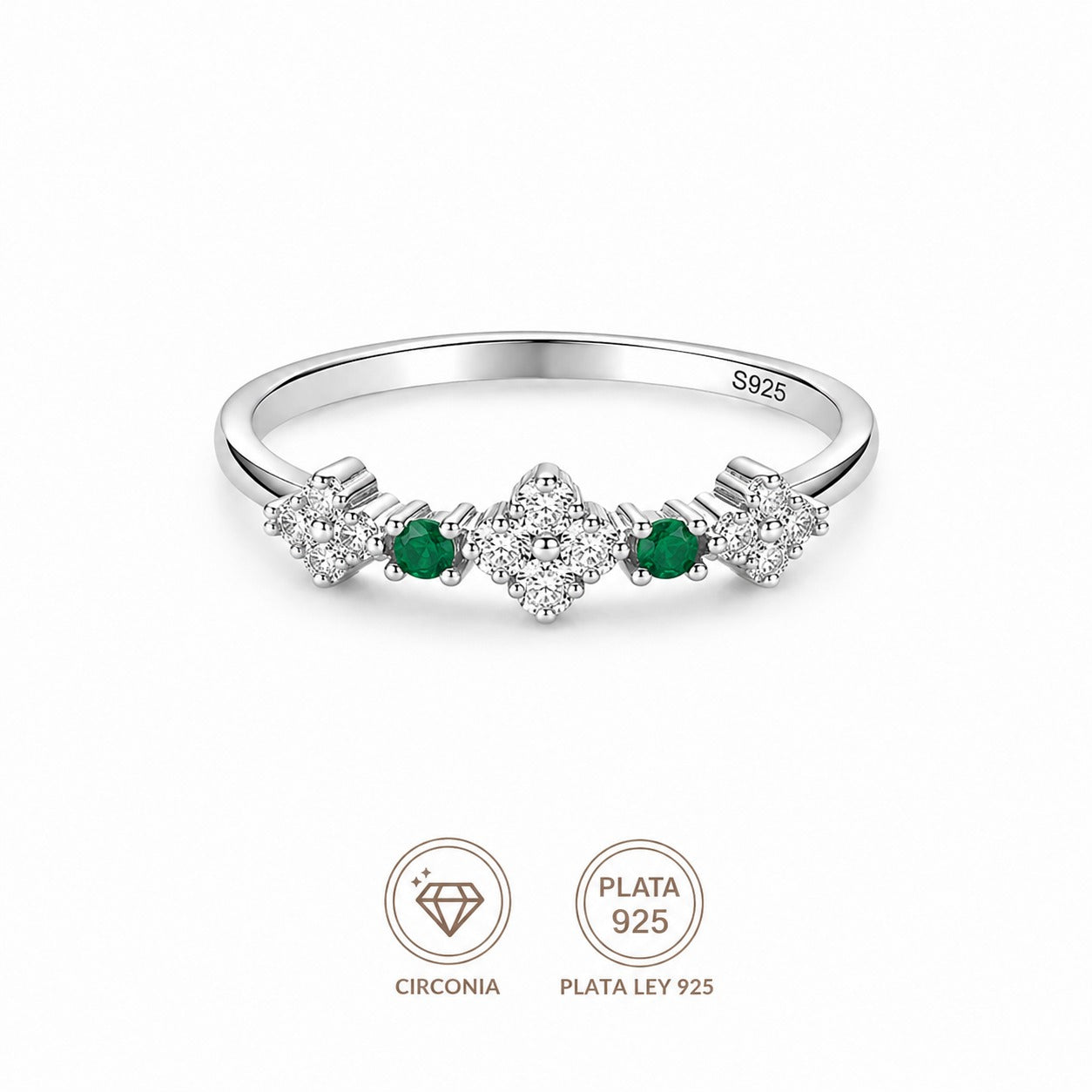 Anillo trebol