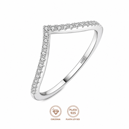 Anillo Vittoria Silver