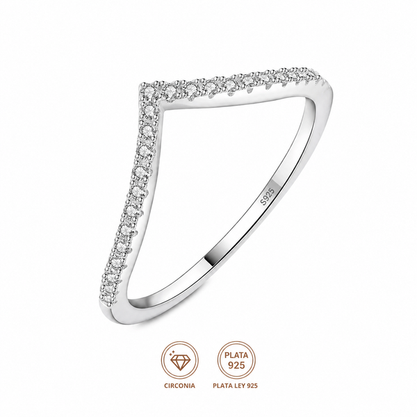 Anillo Vittoria Silver