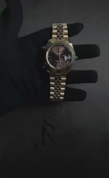 Reloj Seikomod dial chocolate